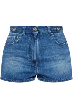 VERSACE Donna, Pantaloncini, Blu, W29, new