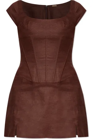 Cult Gaia Donna, Abiti, Marrone, M, new