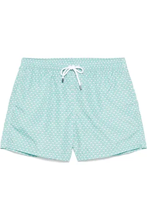 FEDELI Uomo, Costumi da bagno, Verde, L, new