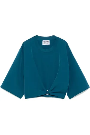 Moschino Donna, Top, Blu, S, new