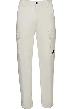C.P. Company Uomo, Pantaloni, Bianco, L, new