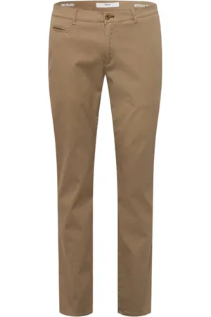 Brax Uomo, Pantaloni, Marrone, W35 L34, new