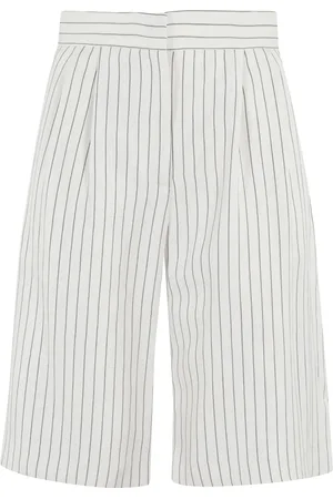 Loulou Studio Donna, Pantaloncini, Bianco, S, new