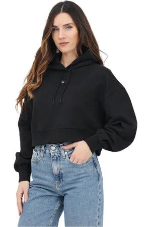 Calvin Klein Donna, Felpe, Nero, S, new