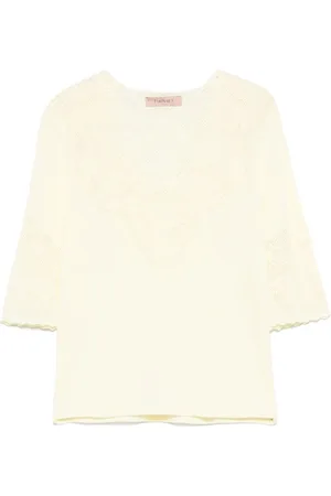 Twin-Set Donna, Maglie, Giallo, L, new