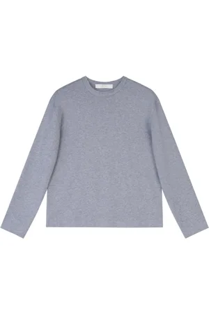 TELA Donna, Top, Grigio, S, new