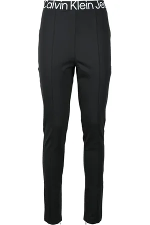 Calvin Klein Donna, Pantaloni, Nero, S, new