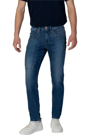 Jeckerson Uomo, Jeans, Blu, W36, new