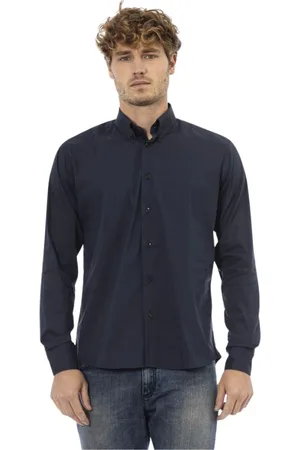BALDININI Uomo, Magliette, Blu, XL, new