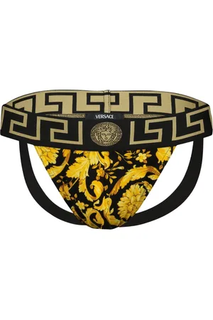 VERSACE Uomo, Mutande, Giallo, L, new