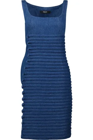 VERSACE Donna, Abiti, Blu, 2Xs, new