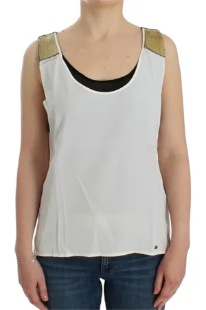 Costume National Donna, Top, Bianco, M, new