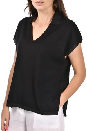Gran Sasso Donna, Top, Nero, L, new