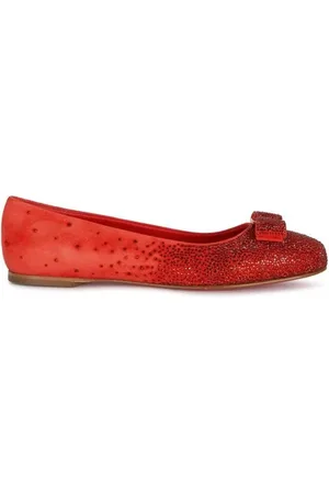 Salvatore Ferragamo Donna, Scarpe, Rosso, 38 1/2 EU, new