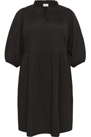 Kaffe Donna, Abiti, Nero, 7Xl, new