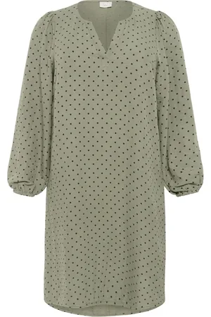 Kaffe Donna, Abiti, Verde, 7Xl, new