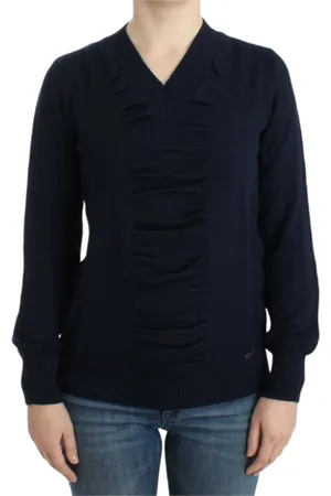 Costume National Donna, Maglie, Blu, S, new