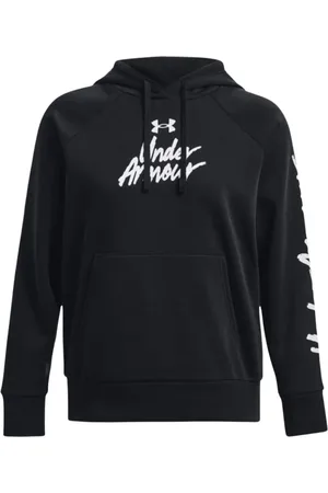 Under Armour Donna, Felpe, Nero, L, new