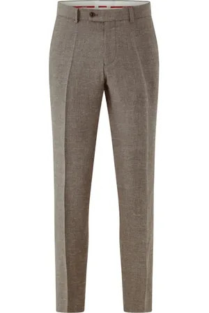 Club of Gents Uomo, Pantaloni, Marrone, L, new