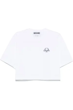 Moschino Donna, Top, Bianco, M, new