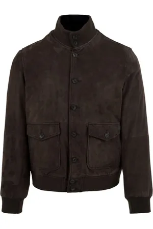 THE JACK LEATHERS Uomo, Giacche, Marrone, XL, new