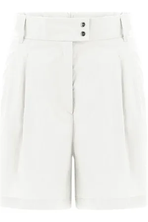 HERNO Donna, Pantaloncini, Bianco, M, new