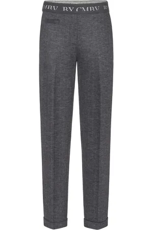 Cambio Donna, Pantaloni, Grigio, XL, new