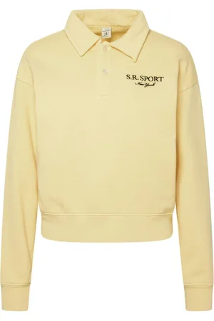Sporty & Rich Donna, Top, Giallo, M, new