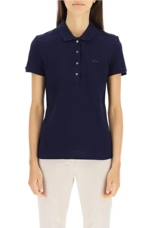 Lacoste Donna, Top, Blu, 2Xl, new