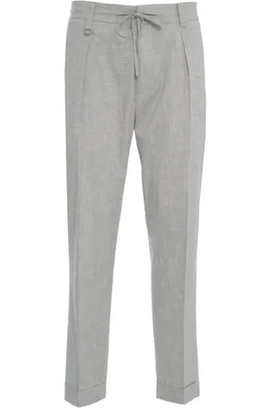Paolo Pecora Uomo, Pantaloni, Grigio, S, new