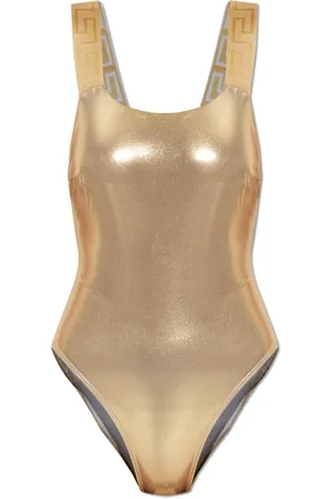 VERSACE Donna, Costumi da bagno, Giallo, S, new