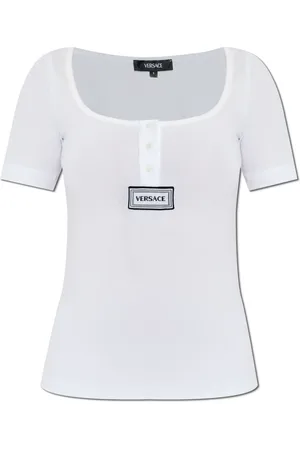 VERSACE Donna, Top, Bianco, L, new