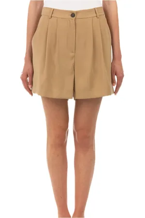 LE TRICOT PERUGIA Donna, Pantaloncini, Marrone, XS, new