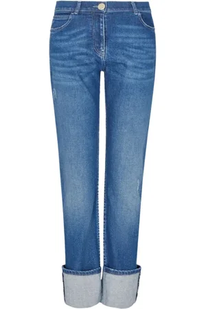 Giorgio Armani Donna, Jeans, Blu, L, new