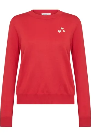 Saint Tropez Donna, Maglie, Rosso, XL, new
