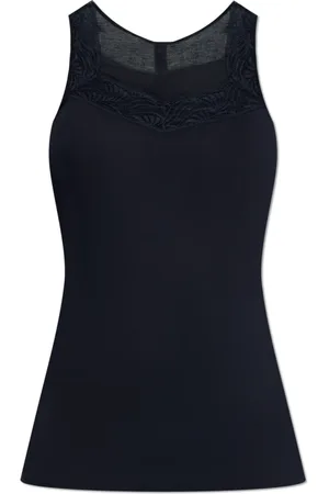 Hanro Donna, Top, Nero, M, new