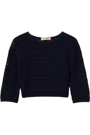 Twin-Set Donna, Maglie, Blu, M, new