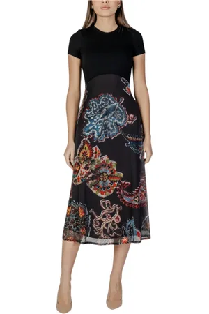 Desigual Donna, Abiti, Multicolore, M, new