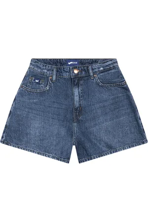 GAS Donna, Pantaloncini, Blu, W33, new