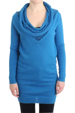 Costume National Donna, Maglie, Blu, S, new