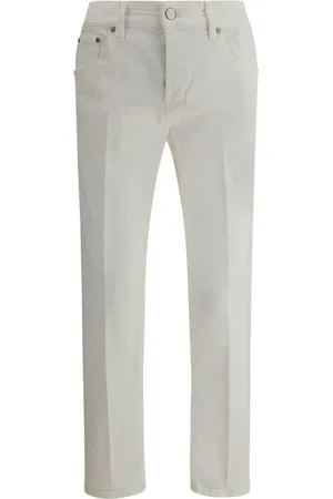 PT Torino Uomo, Jeans, Bianco, W33, new