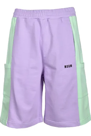 Msgm Uomo, Pantaloncini, Viola, S, new