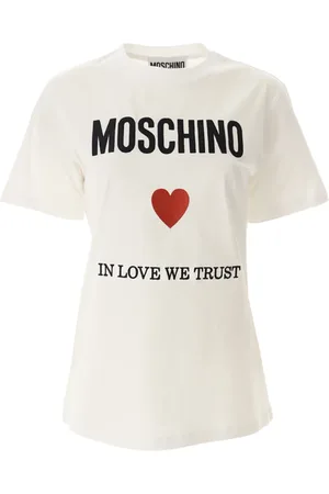 Moschino Donna, Top, Bianco, 2Xs, new