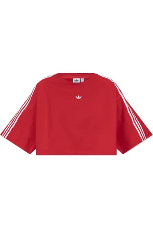 adidas Donna, Top, Rosso, S, new