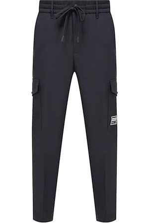 VERSACE Uomo, Pantaloni, Nero, XL, new