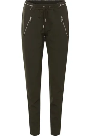 RUE de FEMME Donna, Pantaloni, Verde, L, new