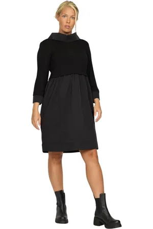 2-Biz Donna, Abiti, Nero, XL, new
