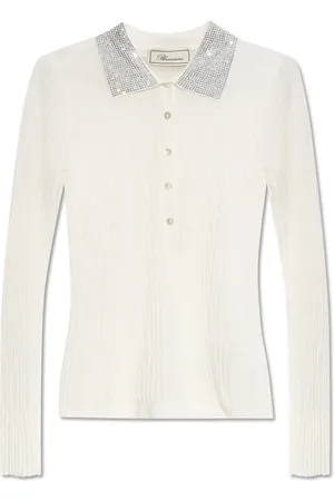 BLUMARINE Donna, Top, Bianco, L, new