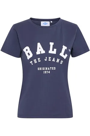 Ball Donna, Top, Blu, L, new