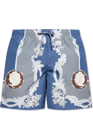 VERSACE Uomo, Costumi da bagno, Blu, M, new
